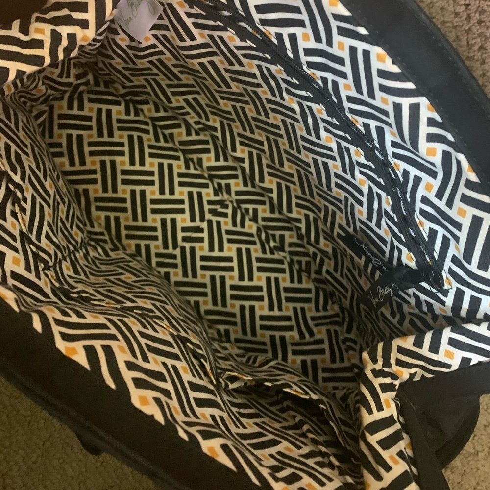 Vera Bradley black pocketbook - Picture 2 of 2